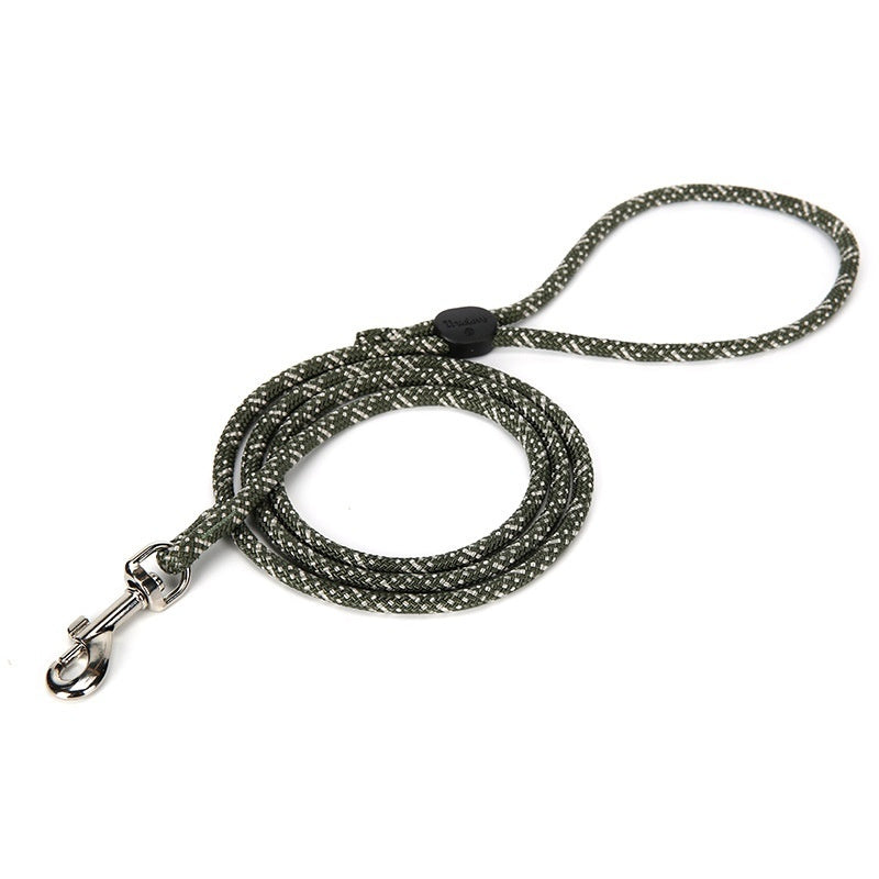 Colorful Adjustable Sliding Pet Leash Durable Walking Rope