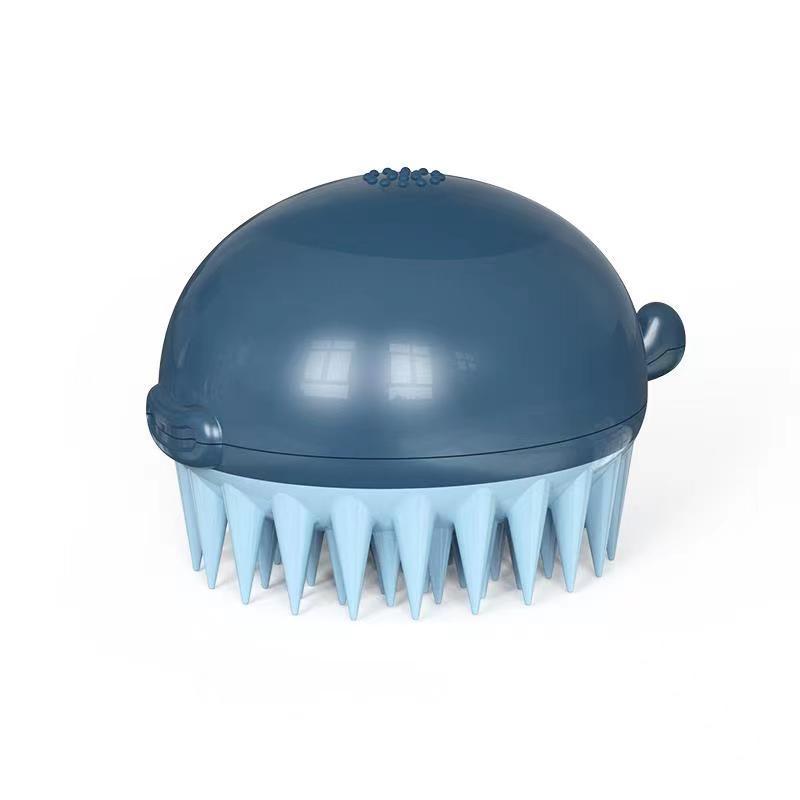 Pet Bath Brush Refillable Body Gel Grooming Tool