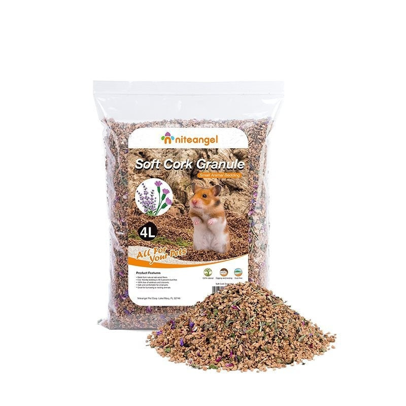 Oak Cork Hamster Bedding Dust Free Landscaping Supplies