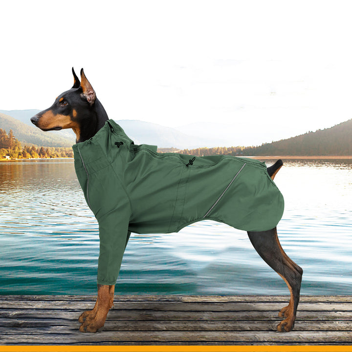 Pet Reflective Traction Hole Protective Clothing