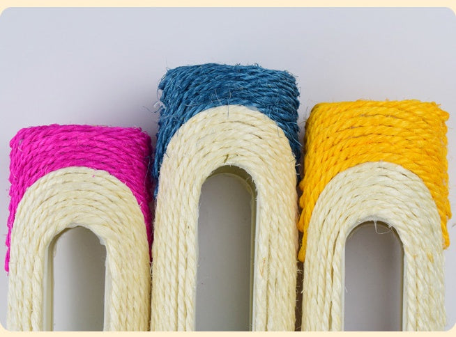 Pet Long Sisal Drum Three Piece Interactive Toy Set