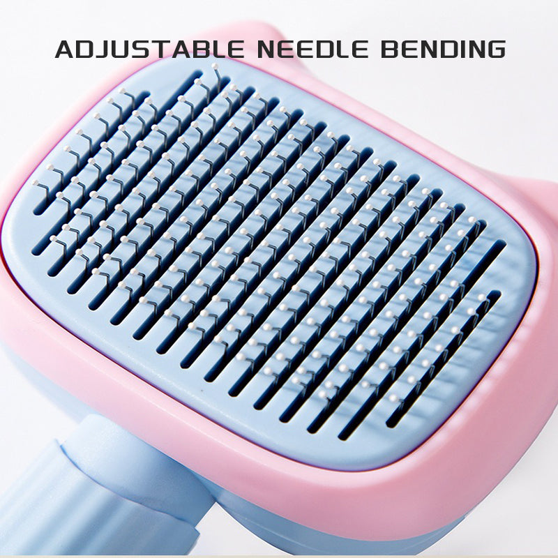 Pet Deshedding Dematting Grooming Brush Hair Removal Tool