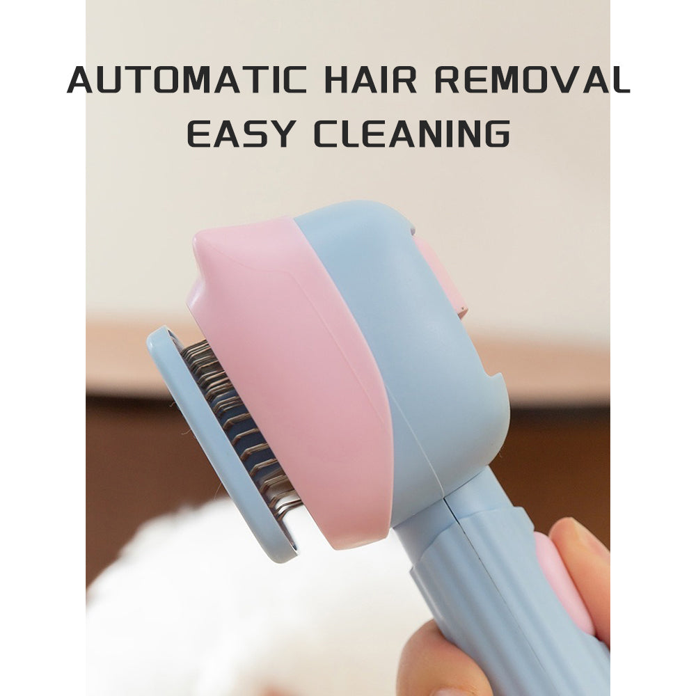 Pet Deshedding Dematting Grooming Brush Hair Removal Tool