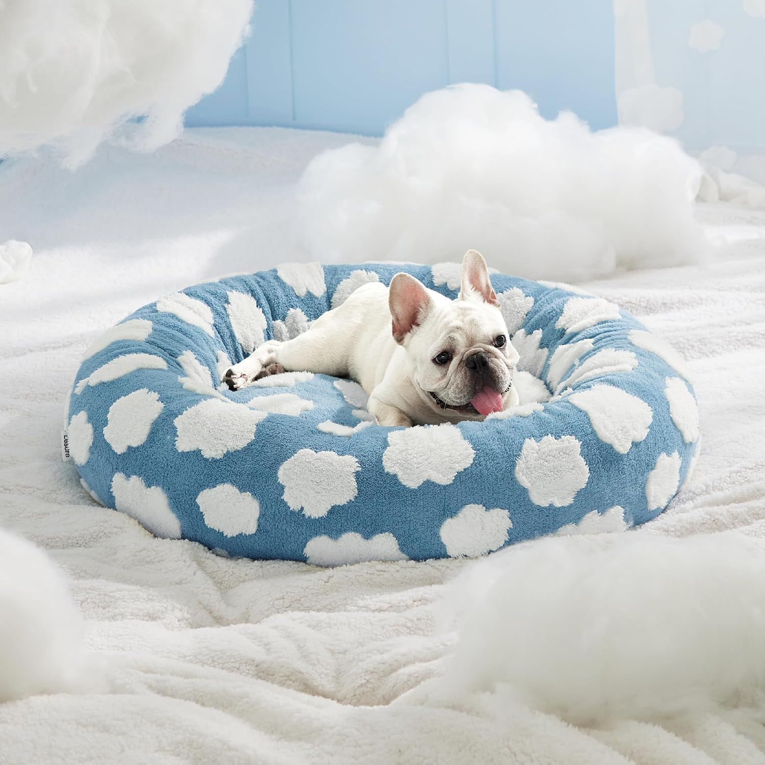 All Season Warm Round Pet Bed Cozy Sleeping Nest