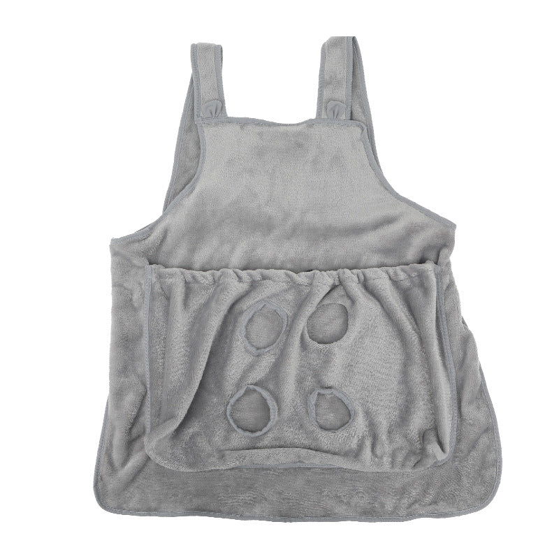 Plush Pet Carrier Chest Bag Outdoor Travel Sleeping Pouch
