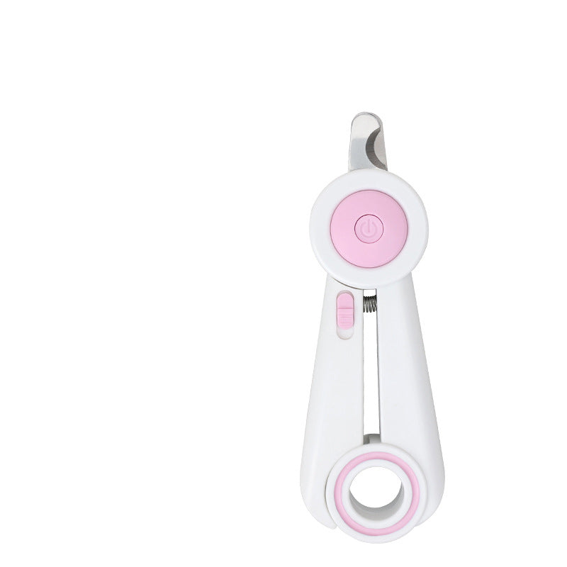 Pet LED Nail Grinder Clippers Grooming Tool