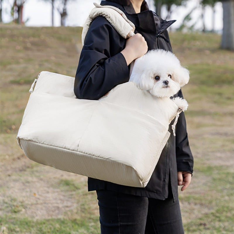 Portable Pet Car Seat Adjustable Safety Leash Carrier