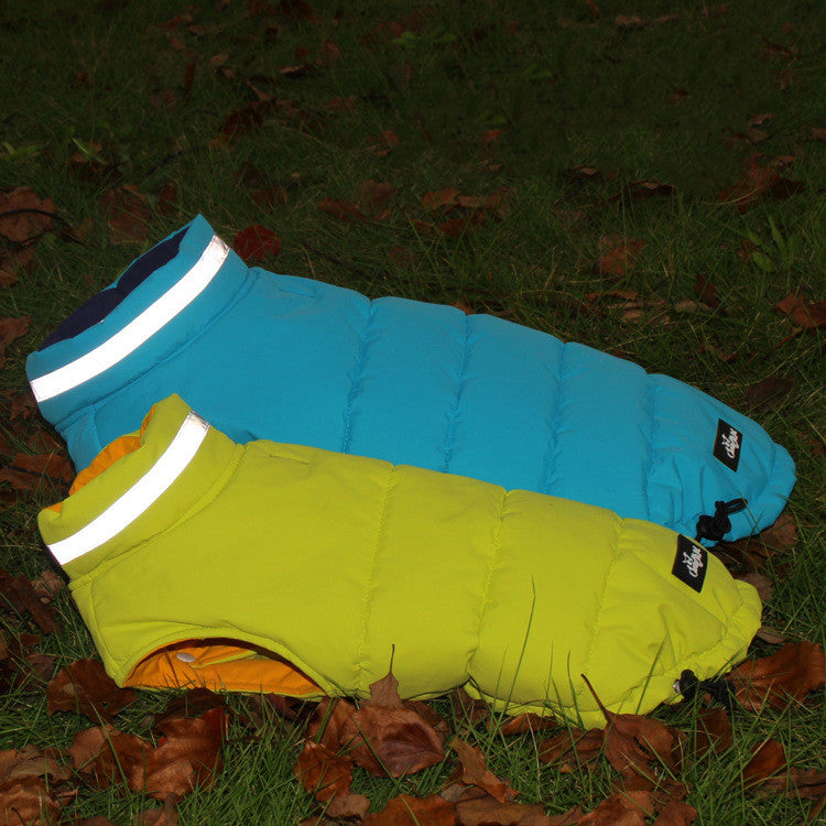 Thickened Waterproof Pet Outdoor Jacket Double Sided Reflective