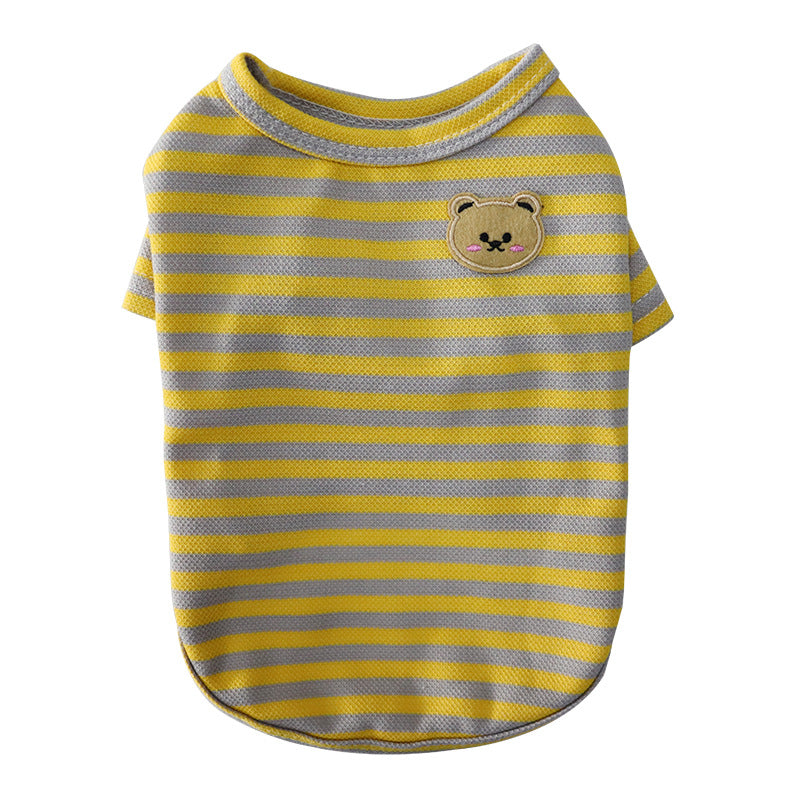 Breathable Summer Pet T-Shirt Lightweight Outdoor Wear