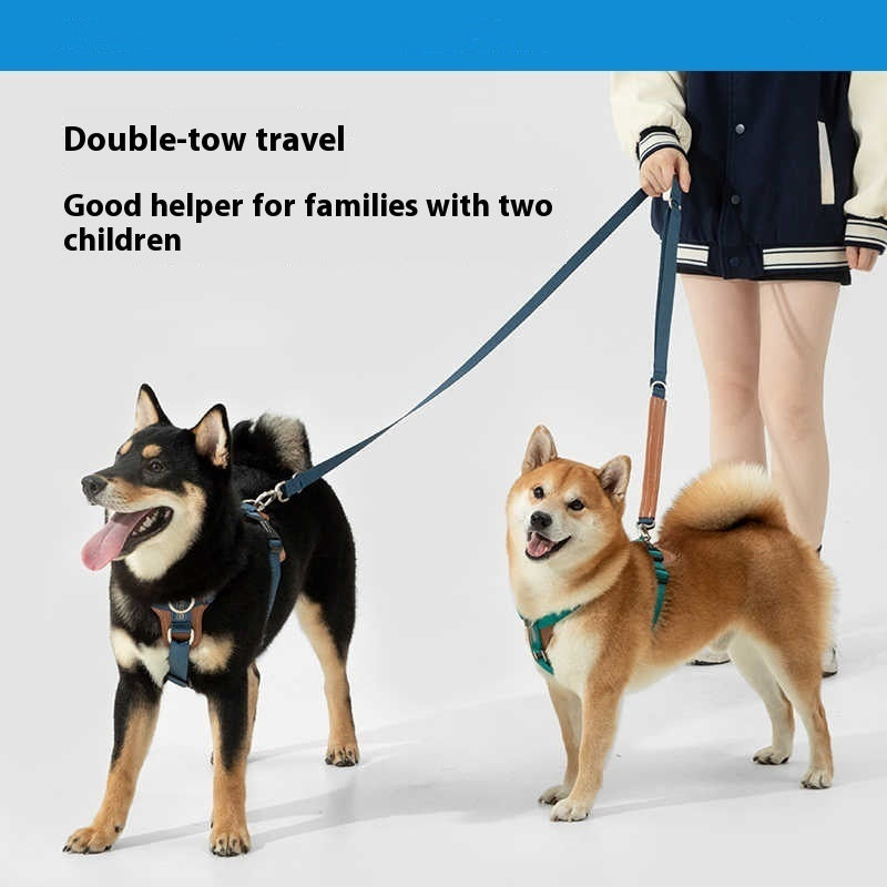 Multifunctional Pet Rope Leash Chest Strap Control Set