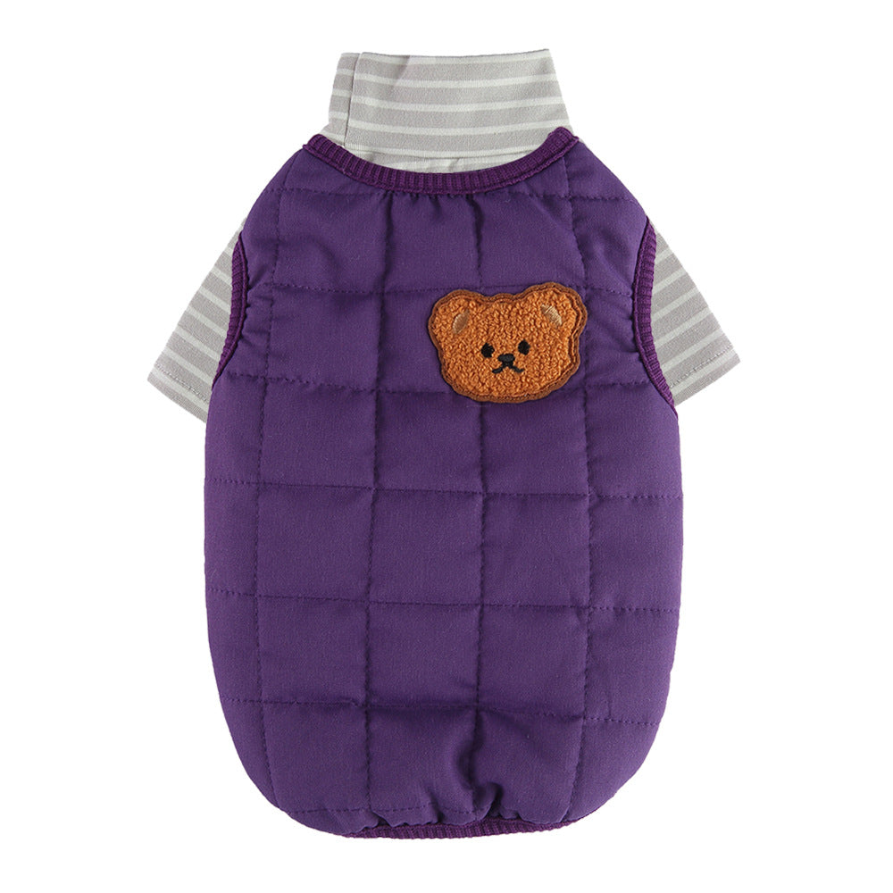Winter Cotton Padded Pet Coat Warm Clothing