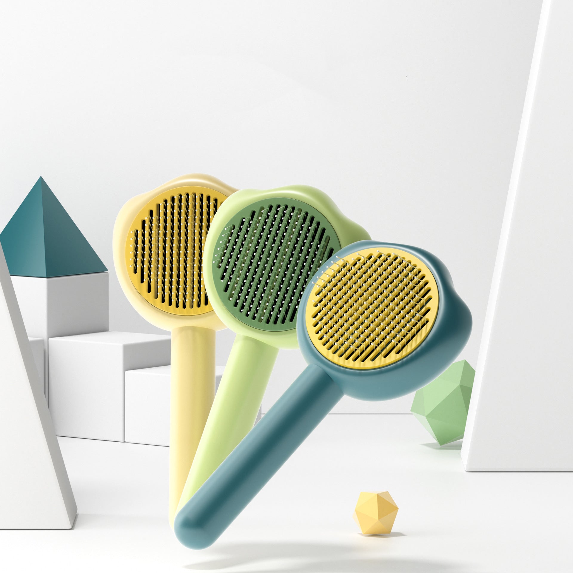 Pet Self Cleaning Needle Grooming Comb Hair Removal Tool